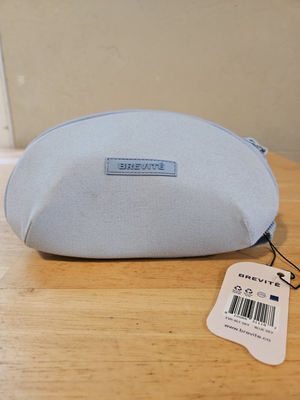 NWT Brevite Blue Belt Bag Fanny Pack Zipper Adjustable Crossbody Strap